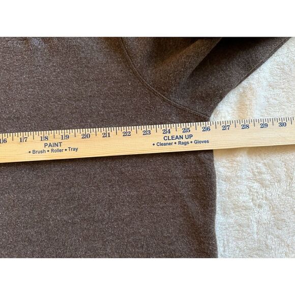 Eddie Bauer Brown 1/4 zip fleece Mens XXL - Picture 7 of 9